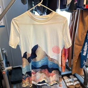 Sunset Tshirt Women’s Lg